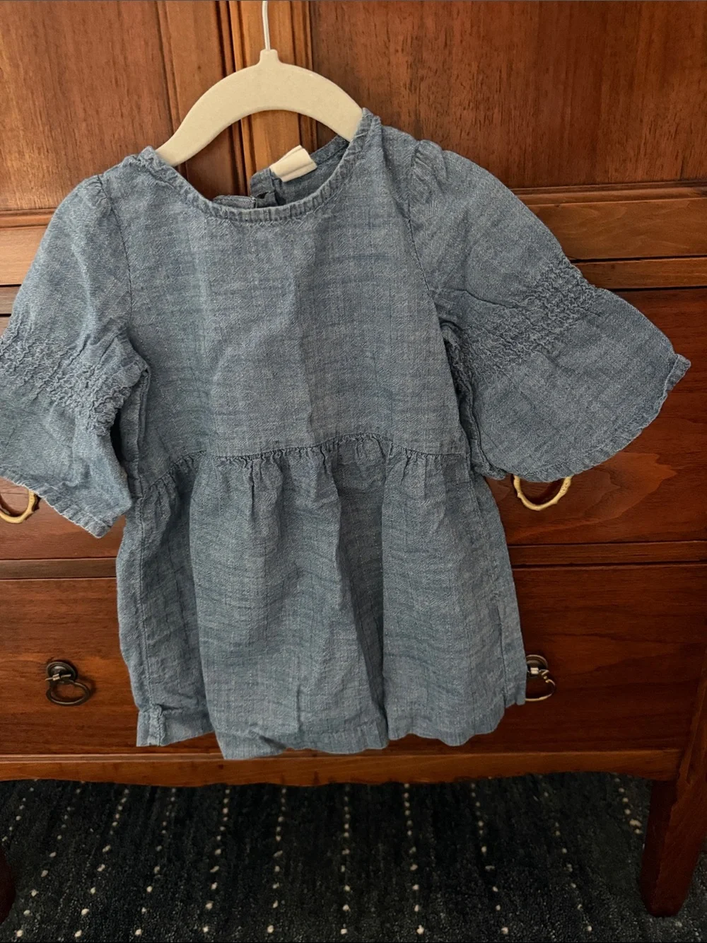 gap girls denim dress